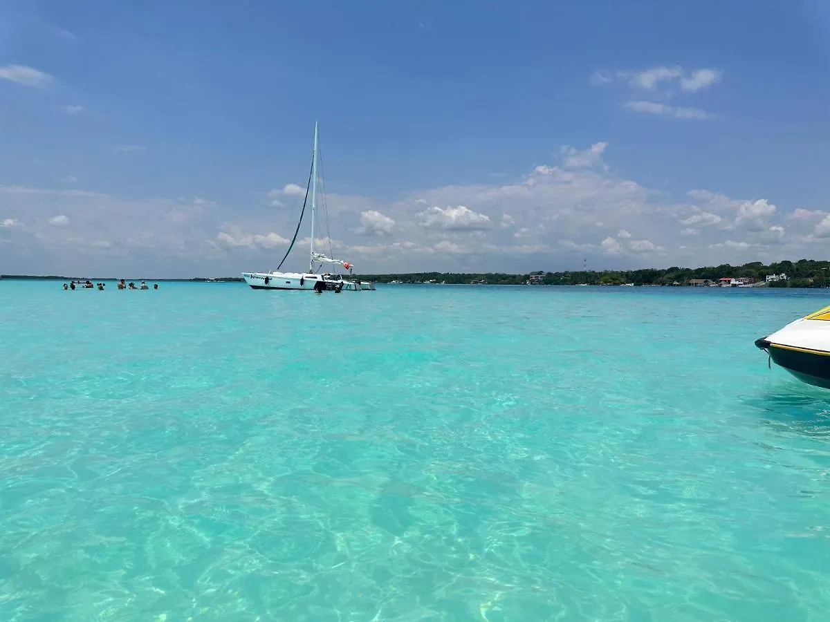 Bacalar My Love Front Laguna Hotel