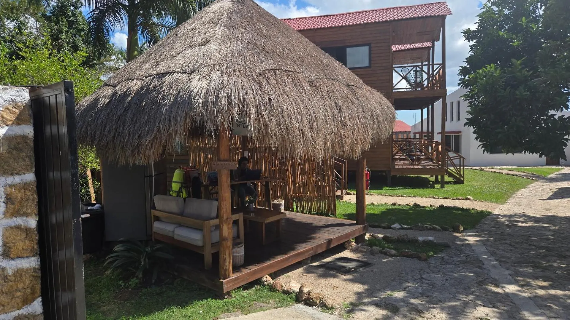 Hotel Bacalar My Love Front Laguna